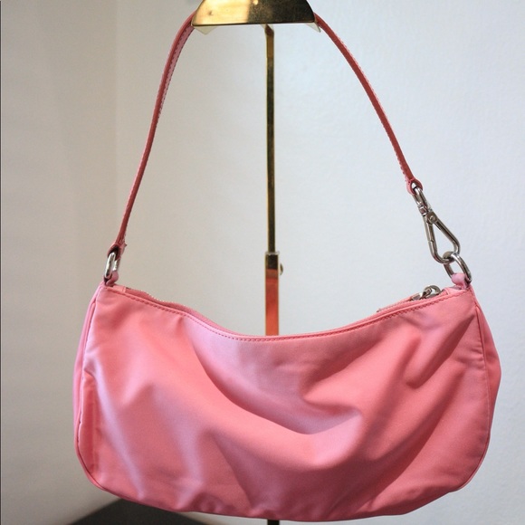 Prada Nylon Shoulder Bag in Pink - Picture 2 of 4
